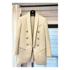 Denim Balmain jacket size 8